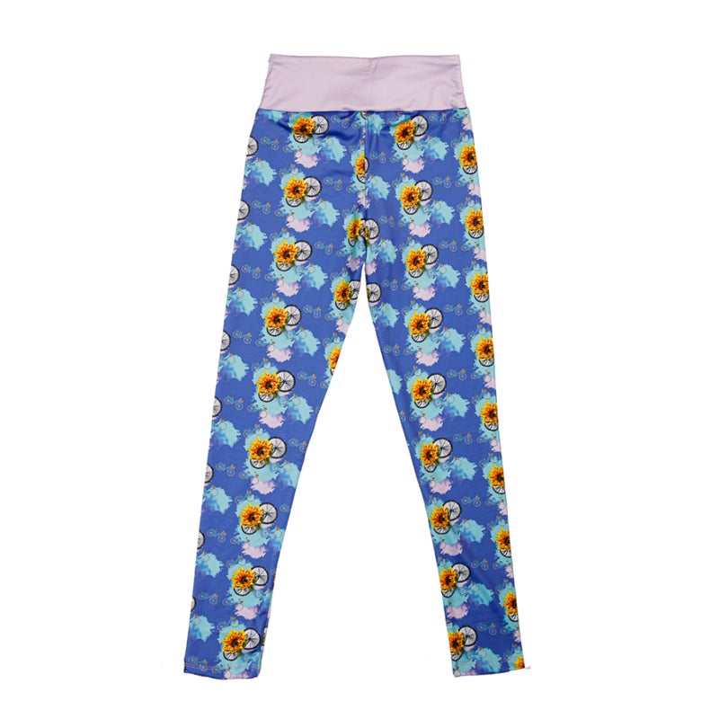 Nature Sports Leggings, Soft Textured Polyester Fabric, Small Size - Image 1