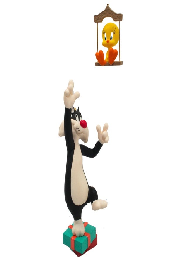 Hallmark Keepsake 1995 Sylvester and Tweety Looney Tunes Hallmark Ornament - Image 1