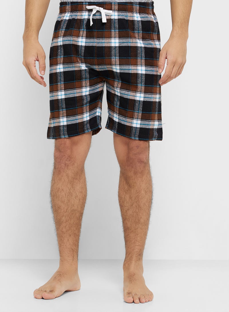 Seventy Five T-Shirt & Check Shorts  - Image 4