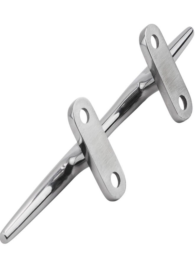 Laorde Boat Cleat Open Base 316 Stainless Steel Dock Cleat Marine Grade Rope Cleat with Fasteners for Kayaks, Nautical Decor (4 Pack, 4 inch) - Image 3