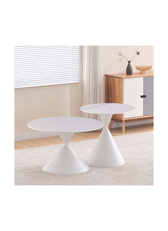Home Box - Cypress 2-Piece Sintered Stone Coffee Table Set 70 x 40 x 70 cm - Image 1
