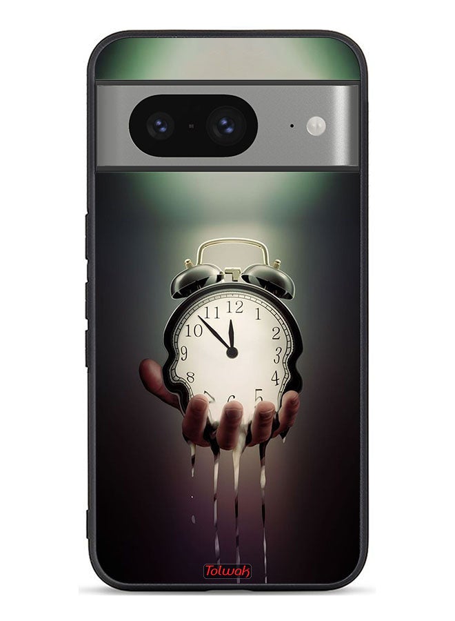 Tolwak Google Pixel 8 Protective Case Cover Clock - Image 1