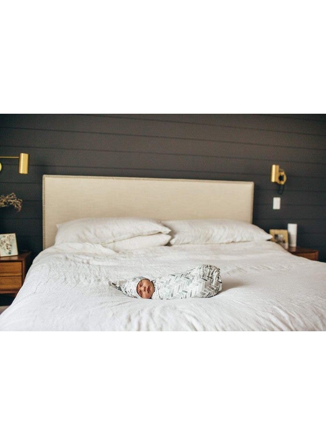 Copper Pearl Large Premium Knit Baby Swaddle Receiving Blanket Alta - Image 4