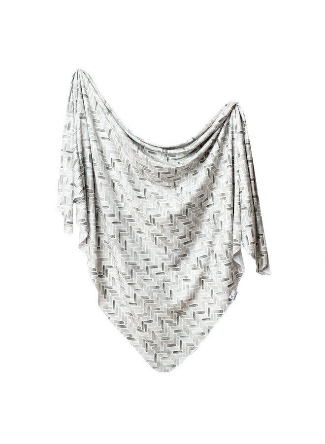 Copper Pearl Large Premium Knit Baby Swaddle Receiving Blanket Alta - Image 1