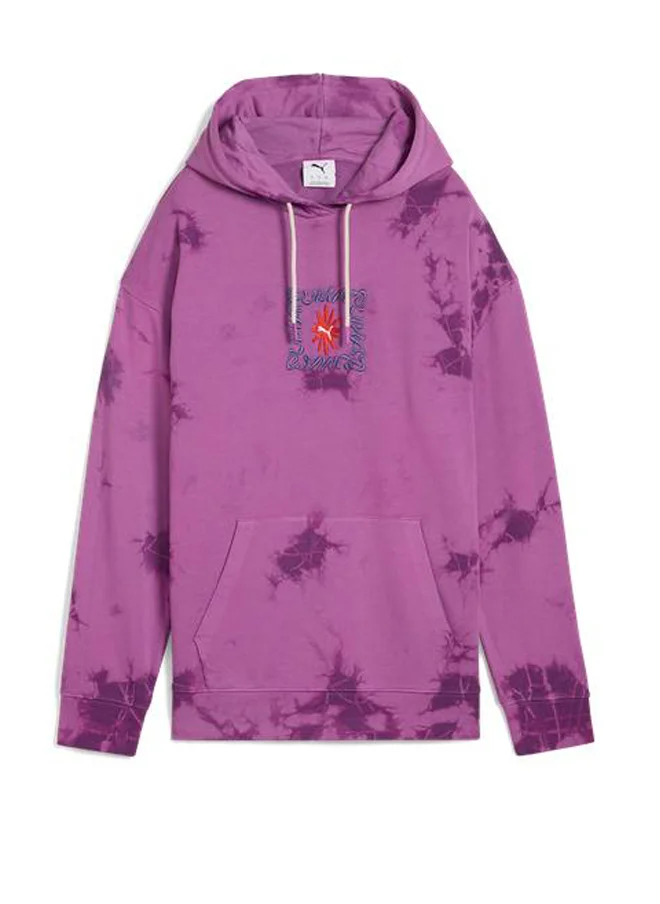 PUMA Wardrobe Essential Floral Pack Graphic Hoodie