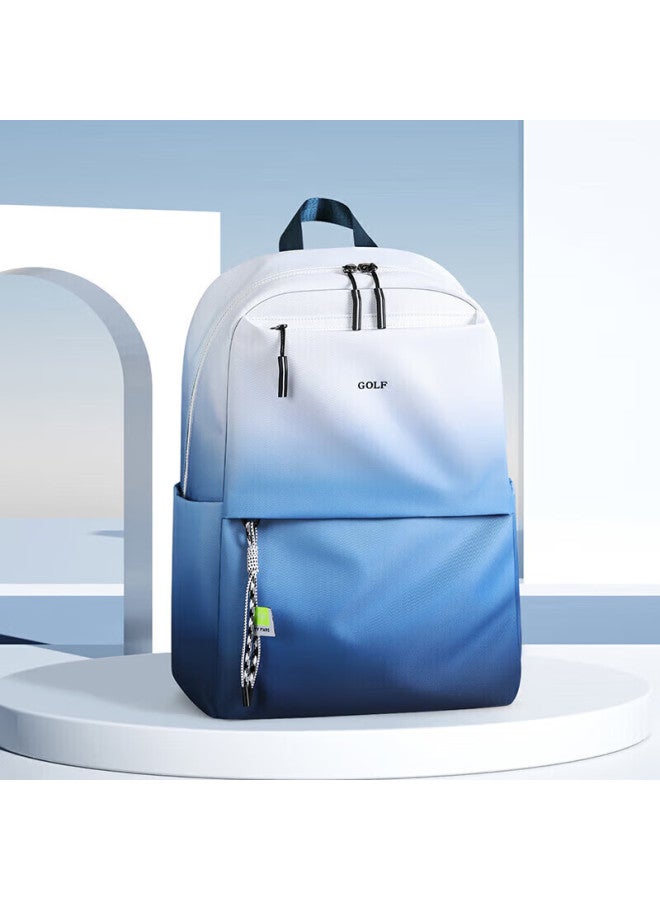 Golf Backpack For Men And Women, 15.6-inch Laptop Backpack, Gradient Water-resistant Sports Backpack For Students And Travel - Image 1