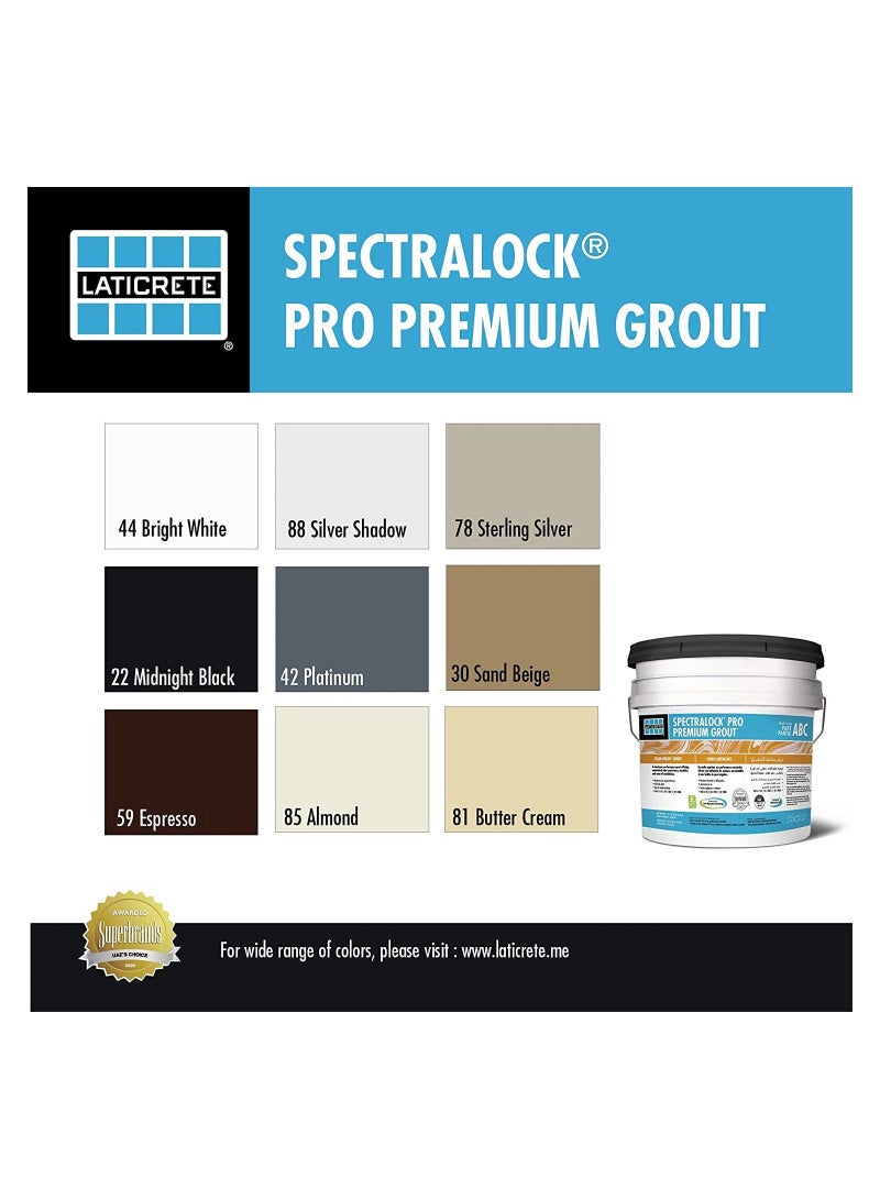 LATICRETE SPECTRALOCK Pro Premium Grout Epoxy grout 44 Bright White  - Image 2