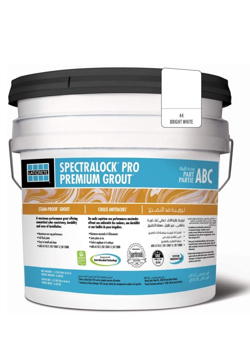LATICRETE SPECTRALOCK Pro Premium Grout Epoxy grout 44 Bright White  - Image 1