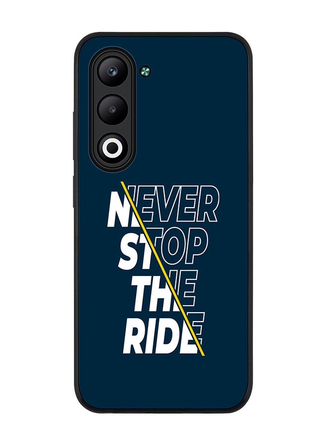 Stylizedd For Oppo A5 5G / A5 4G Case,Slim fit Camera Protection, Shockproof Thin Phone cover  - Never stop the ride