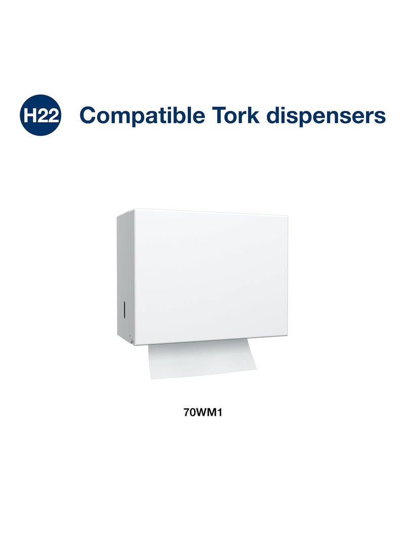 Tork Tork Folded Windshield Paper Towel Blue H22 Extra Absorbent 16 x 140 Towels 192122  - Image 5