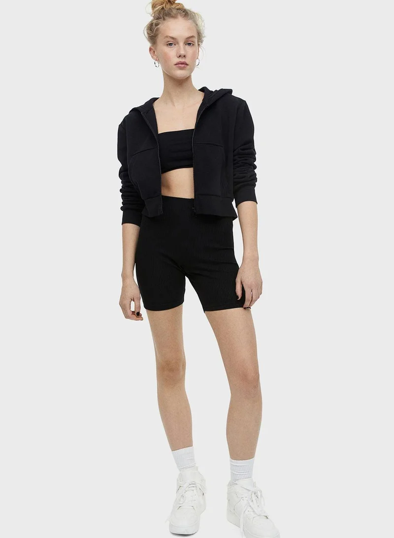 H&M 2 Pack High Waist Shorts