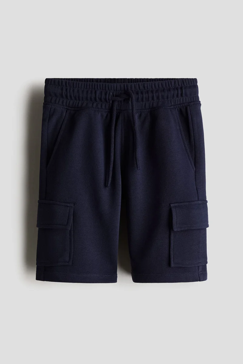H&M Cargo Sweatshirt Shorts