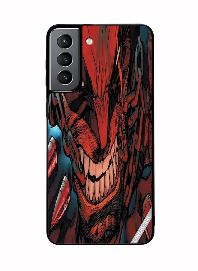 COVERSCART Protective Case Cover For Samsung Galaxy S21 Plus 5G Angry Hulk Design Multicolour