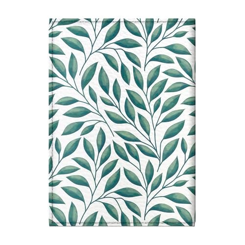 Quttie Passport Cover for Kids, Women and Men, Cute Travel Passport Holder (Leaf Pattern) - Image 3