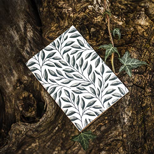 Quttie Passport Cover for Kids, Women and Men, Cute Travel Passport Holder (Leaf Pattern) - Image 5