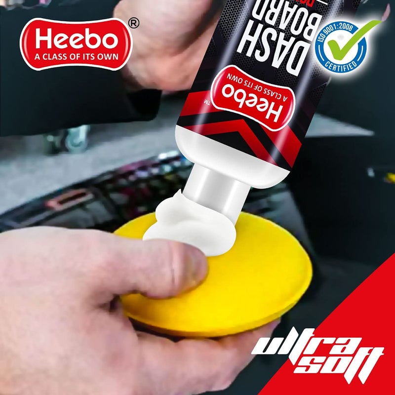 Heebo Multipurpose Foam Wax Applicator Pads - Pack of 96 | Car Polish Applicator Sponge | Soft Car Wax Detailing Sponge | Used for Detailing Polish/Wax Bike Car Dashboard | Car Dressing Round Pads - Image 3