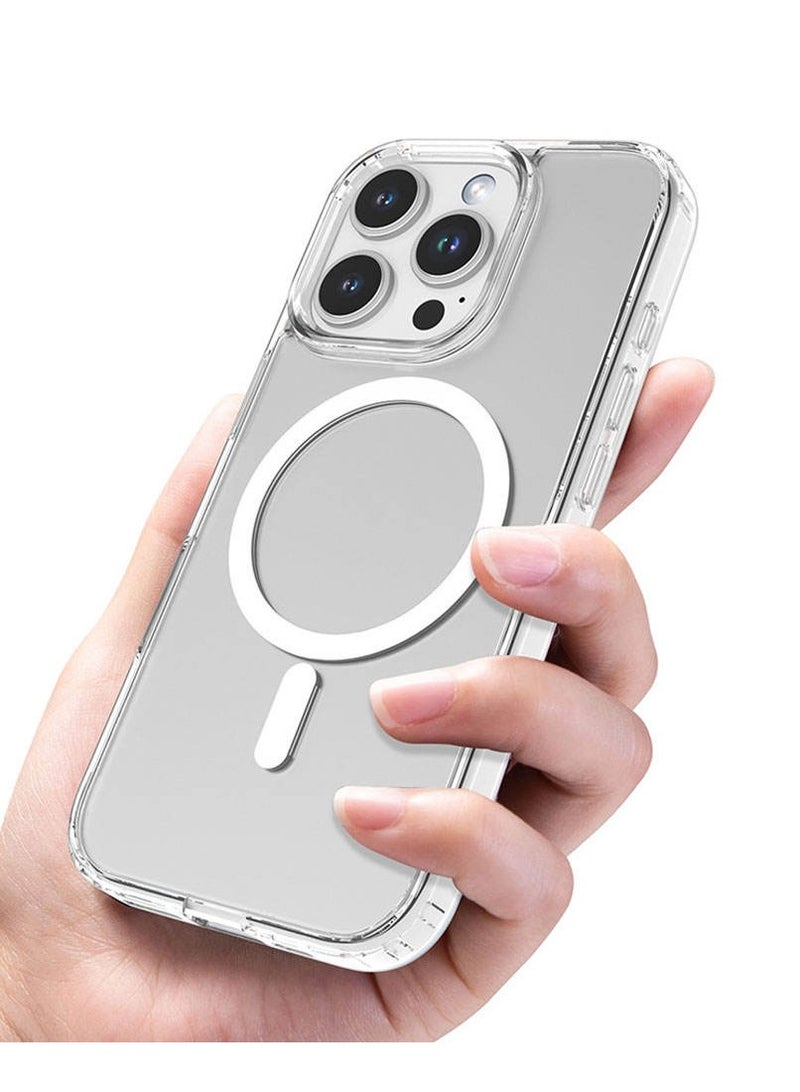 TEXEEM Clear Case for iPhone 16 Pro – Slim Transparent Protective TPU Cover with Shock Absorption & MagSafe Wireless Charging Compatibility - Image 2