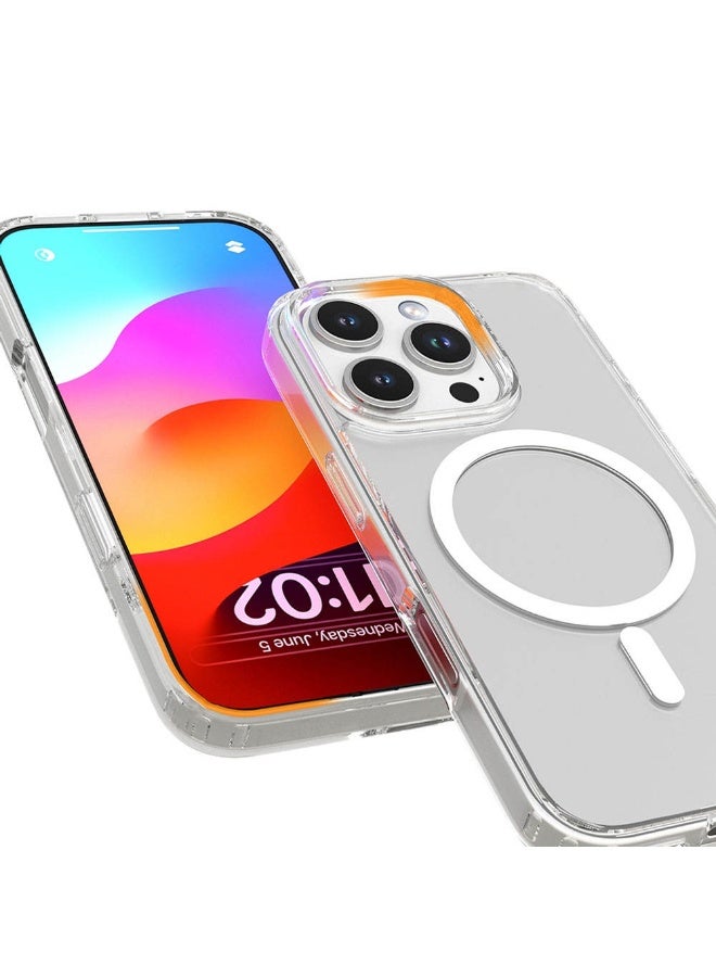 TEXEEM Clear Case for iPhone 16 Pro – Slim Transparent Protective TPU Cover with Shock Absorption & MagSafe Wireless Charging Compatibility - Image 4