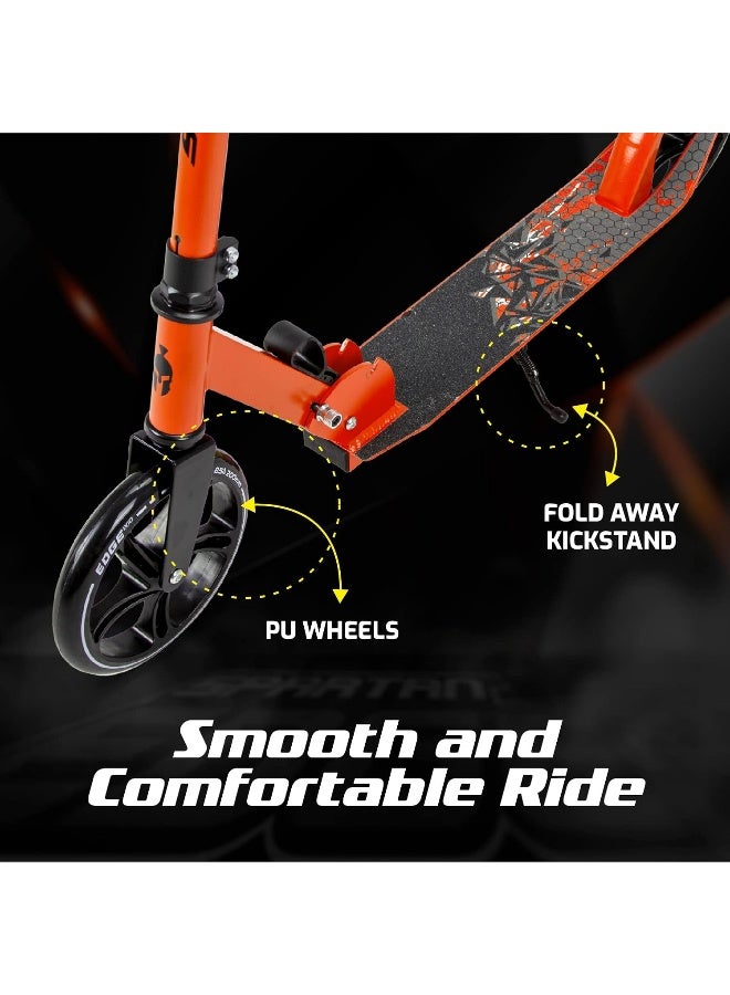 Spartan Spartan Sp-7006 Edge - 200Mm Wheel Folding Scooter - Grey  - Image 5