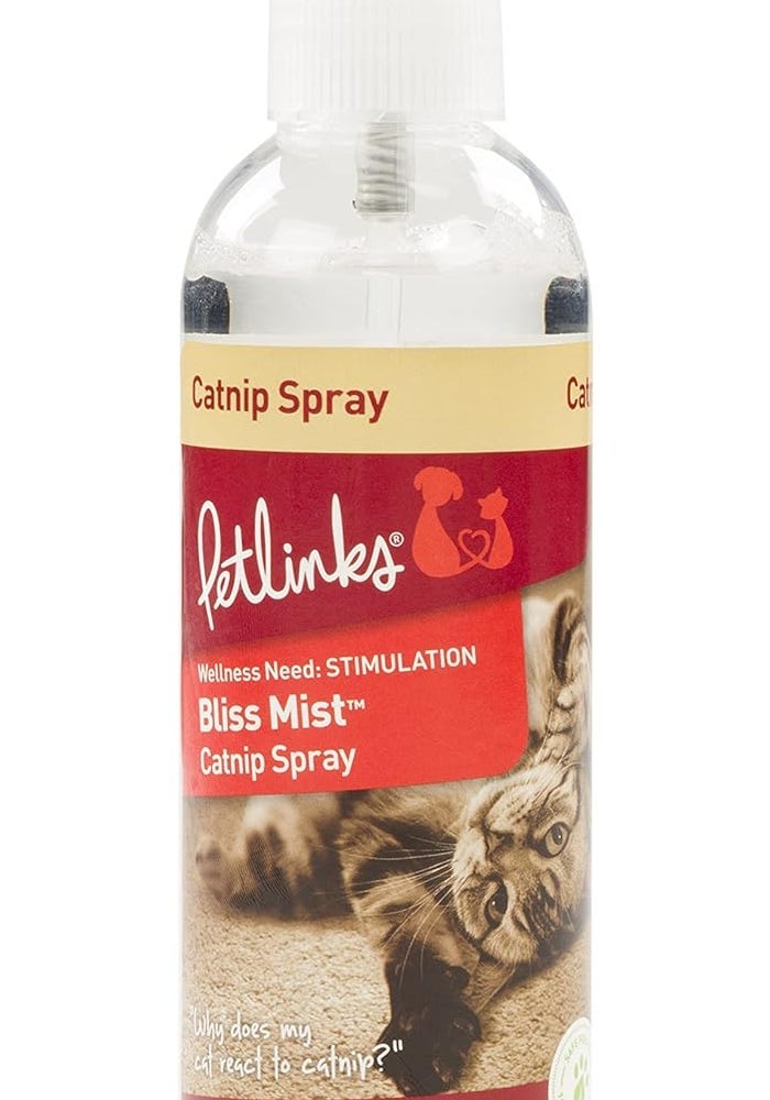 Petlinks Bliss Mist Catnip Spray - 7 Fluid Ounces, Safe for Pets - Image 1