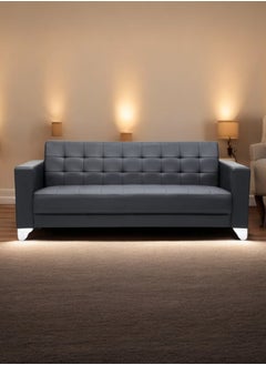 KARNAK Karnak Luxury Sofa Set Modern Design Sectional Couch For Living Room Home Office, Hotel, Apartment 5 Seater Sofa Set Black  - Image 3