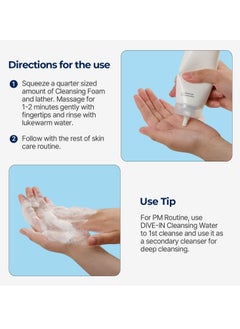 DIVE IN Low Molecular Hyaluronic Acid Cleansing Foam - 150ml - pzsku/Z26D18E1AC947EEB6DFAEZ/45/_/1739460844/fad3c403-365c-4994-94ad-5ed8dafc6871