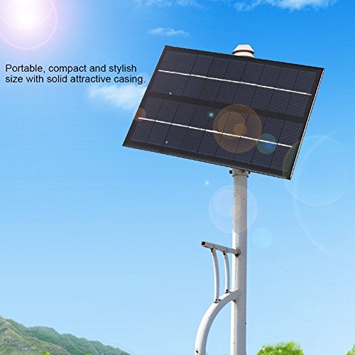 Hztyyier Solar Panel Module, 3W 9V Mini Portable, DIY Polysilicon Battery Power Charger - Image 5