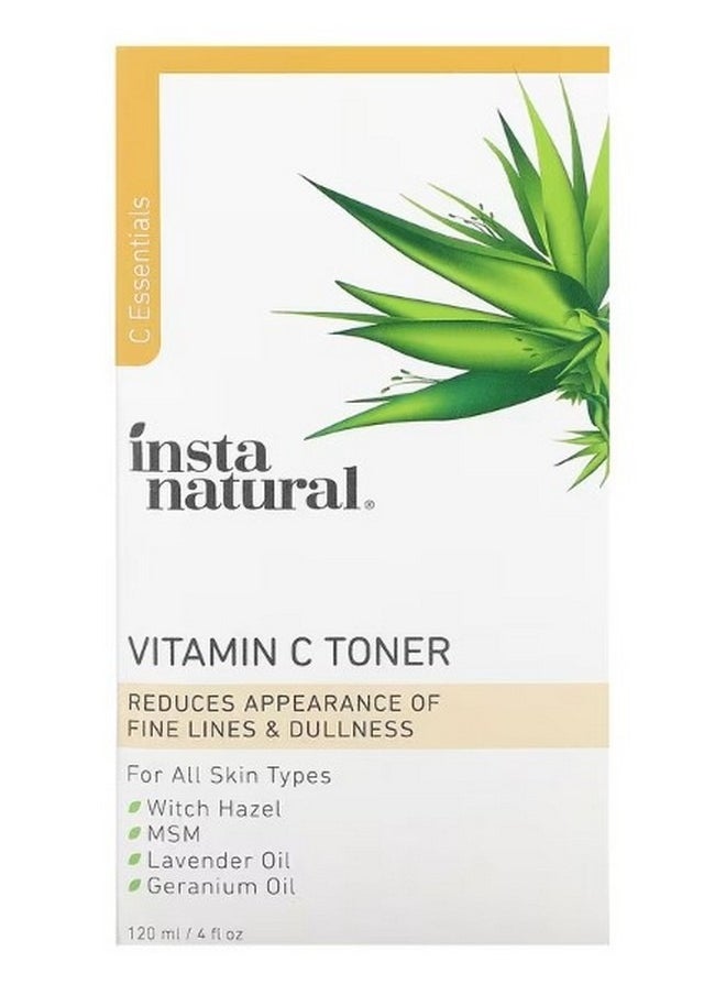 إنستا ناتشورال Vitamin C Toner 4 fl oz 120 ml  - Image 2