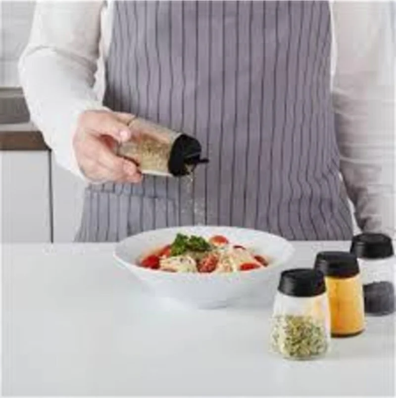 Ikea Ihardig 365+ Glass Spice Jar Spice Rack Set of 4