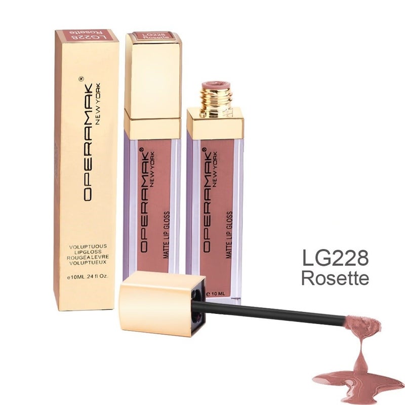 OPERAMAK Long-lasting matte liquid lipstick - Rosette LG228