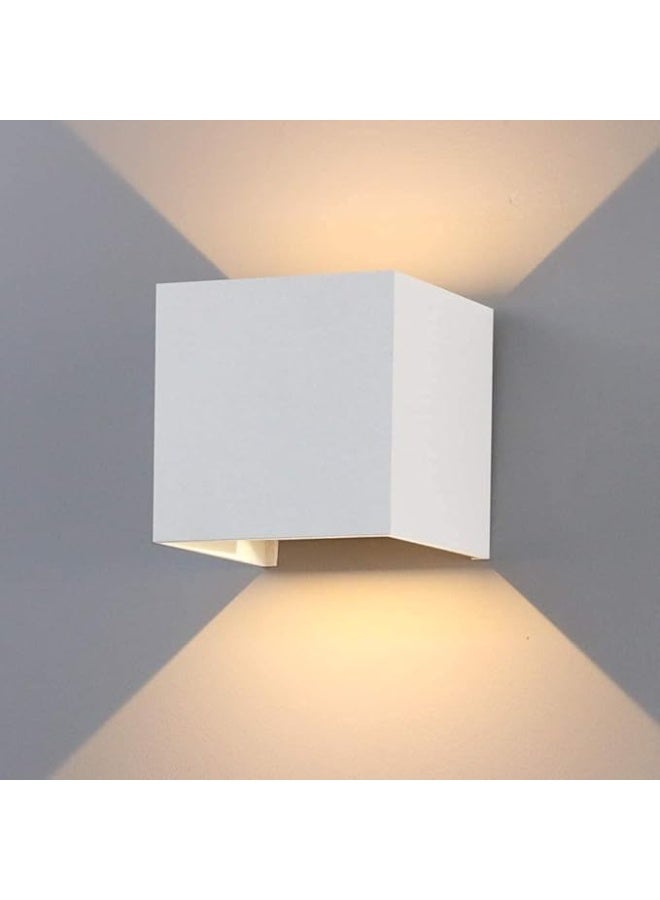 AFN Modern LED Wall Light Up Down Wall Lamp Indoor Outdoor Wall Mounted Light Fixture Waterproof Decorative Wall Sconce for Bedroom Living Room Hallway Balcony Corridor Home Lighting - Image 1