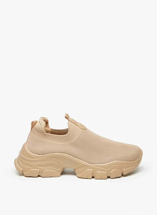فلورا بيلا Women Textured Slip-On Casual Sneakers