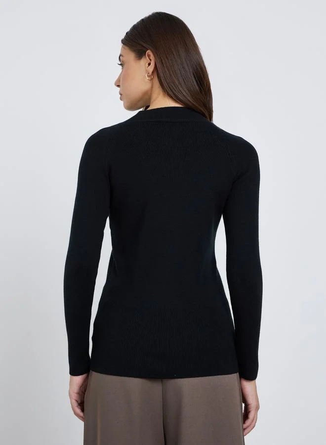 تايك تو كنزة محبوكة سادة