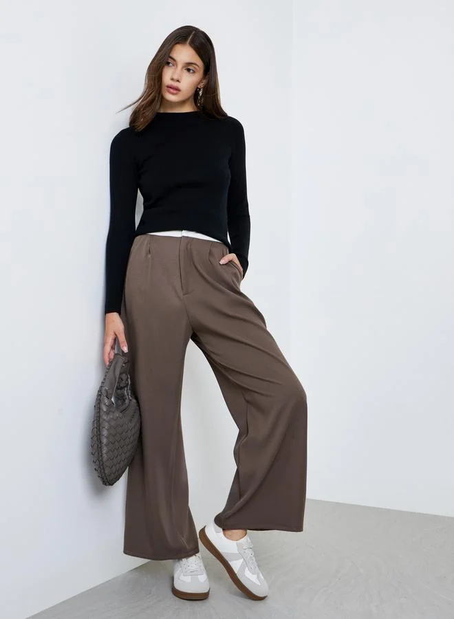 Take Two Take Two Elegant Black Solid Knitted Sweater