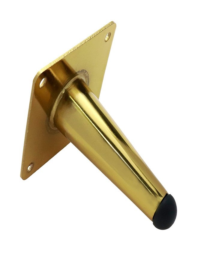 Sydien 4Pcs 100mm Golden Metal Furniture Straight Legs Hardware for Sofa Legs Coffee Table Legs - Image 3