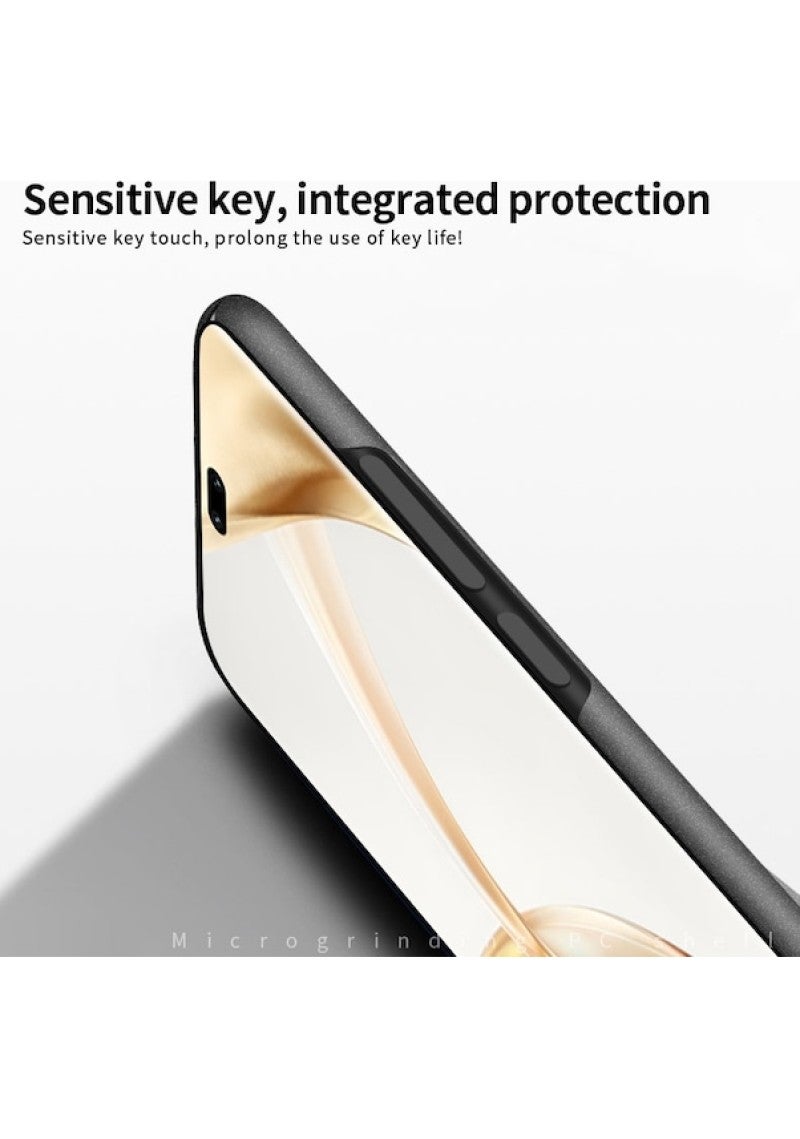 مناسب لحقيبة هاتف Honor 200 Pro 5G، غطاء حماية مضاد للسقوط بالكامل من النوع الصقلي المُعجب بالملمس المُغطّى بحبيبات الرمل لـ Honor 200 Pro 5G - Image 2
