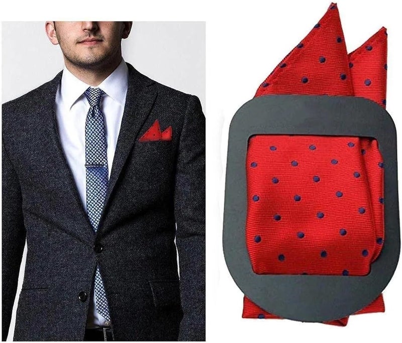 15Pcs PP Black Universal Size Handkerchief Keeper Organizer Scarf Silk Fixed Clip Men Suit Wearing Accessory - Image 2
