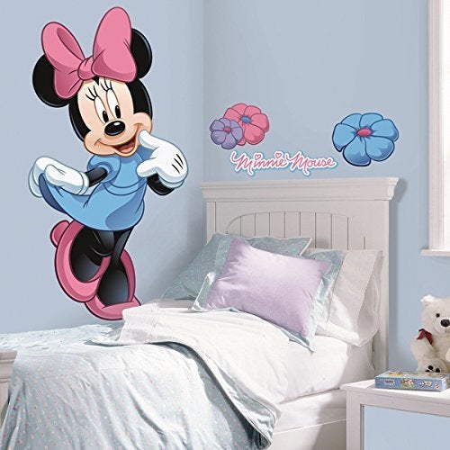 Disney RoomMates RMK1509GM Disney Minnie Mouse Giant Peel and Stick Wall Decal - Image 2