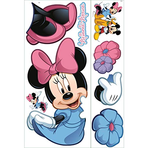 Disney RoomMates RMK1509GM Disney Minnie Mouse Giant Peel and Stick Wall Decal - Image 3