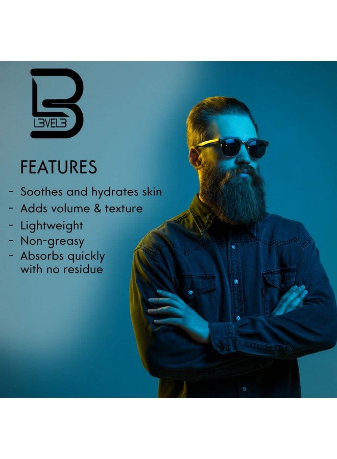 L3 Level 3 Leavein Beard Conditioner Foam Beard Hydrator Soften And Moisturizes Facial Hair - Image 3