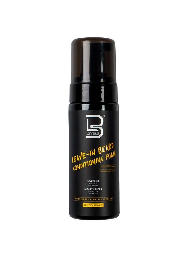 L3 Level 3 Leavein Beard Conditioner Foam Beard Hydrator Soften And Moisturizes Facial Hair - Image 2