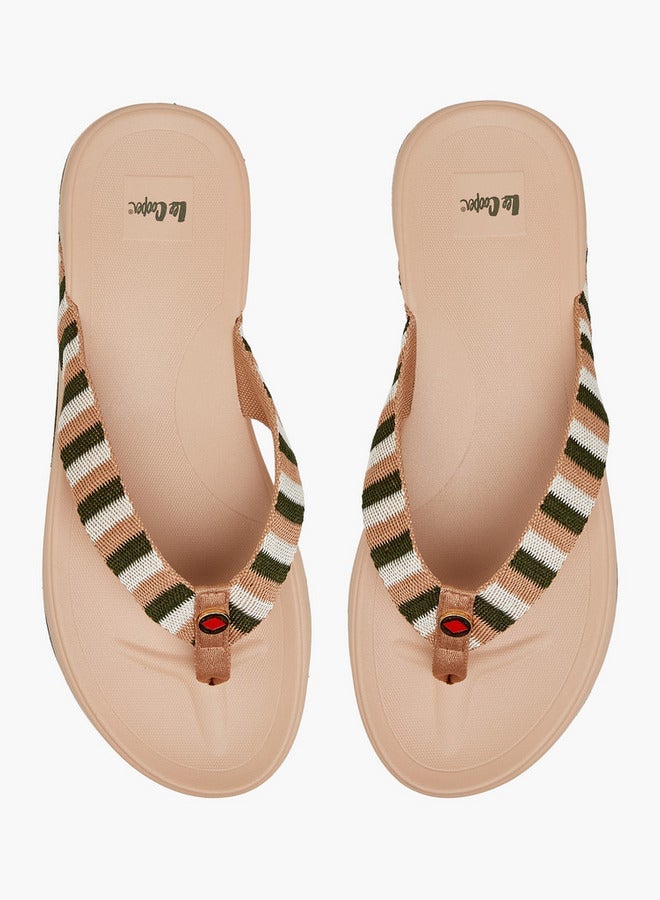 Lee Cooper Women's Textured Thong Slippers - Image 2