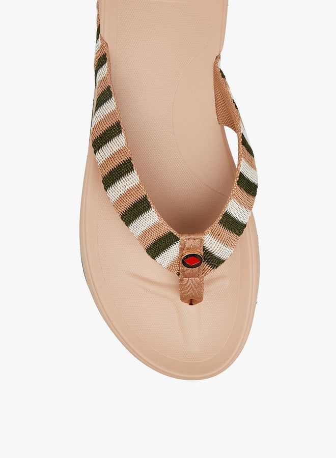 Lee Cooper Women's Textured Thong Slippers - Image 3