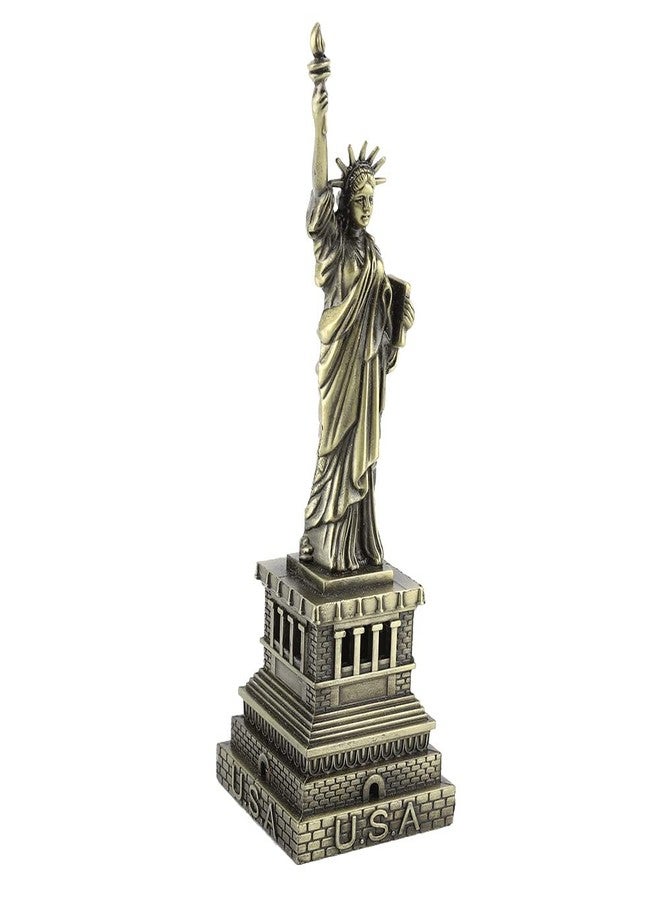 Topyond Statue of Liberty Figurine Souvenir, Metal Building Model, Souvenir and Desk Decoration, Liberty Statue Model for Home, Office, Gift - Image 1