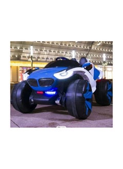 Generic BMW Ride On Car electric toy car for children, remote control, four-wheel drive, 6 motors, new model (blue)  - Image 4