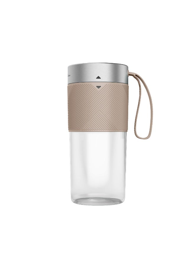 مولينكس Moulinex Lightmix, Portable Blender, 300ml, Argile Color - LM1C0AF0 50 W LM1C0AF0 beige - Image 2