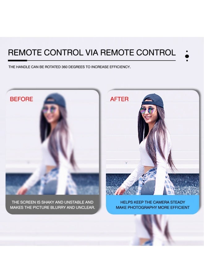 Topleo Selfie Stick Tripod  Extendable Rod with Wireless Remote and Phone Clip,1.8 m, Stainless steel material Lightweight Portable for i Phone/Android , P180 - Image 3