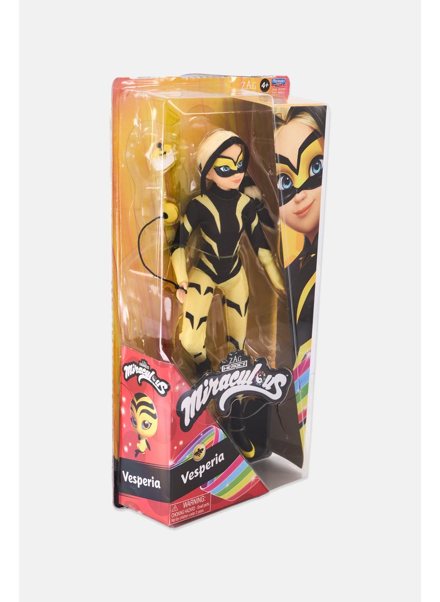 ZAG Heroez Miraculous Tales of Ladybug and Cat Vesperia Fashion Doll, Yellow/Black  - Image 3