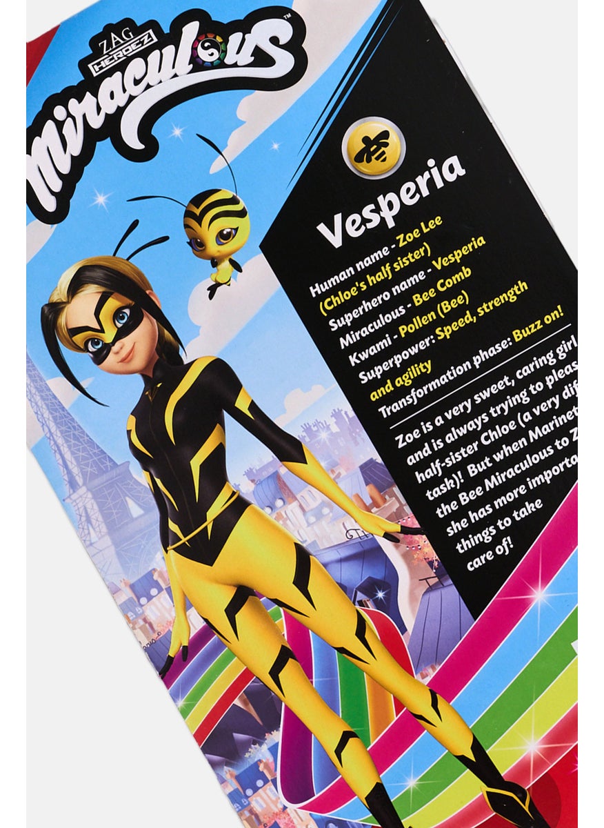 ZAG Heroez Miraculous Tales of Ladybug and Cat Vesperia Fashion Doll, Yellow/Black  - Image 5