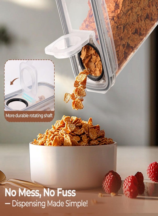 ComSaf 6L Cereal Containers Storage 2-Pack - Airtight Food Storage Containers with Lids - Large Kitchen Pantry Organizer for Cereal, Flour, Rice - Image 3
